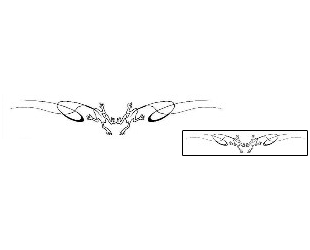 Reptile Tattoo Specific Body Parts tattoo | MBF-00456
