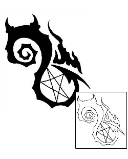 Gothic Tattoo Horror tattoo | MBF-00850