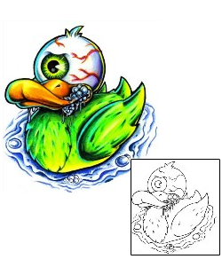 Duck Tattoo Animal tattoo | MFF-00004