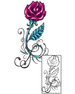 Rose Tattoo Plant Life tattoo | MFF-00093