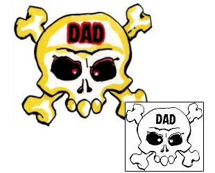 Dad Tattoo Horror tattoo | MGF-00040
