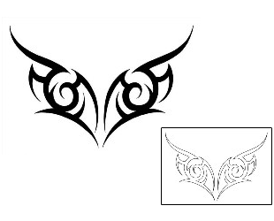Tribal Tattoo Specific Body Parts tattoo | MIF-00024