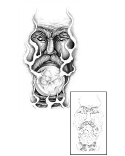 Wizard Tattoo Mythology tattoo | MIF-00046