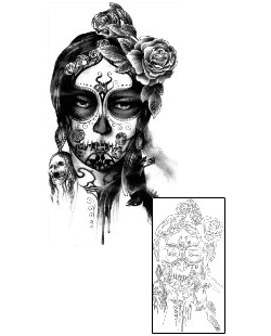 Mexican Tattoo Ethnic tattoo | MKF-00012