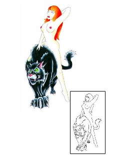 Panther Tattoo Mythology tattoo | MMF-00007