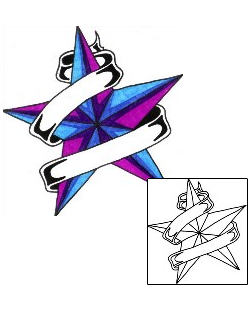 Star Tattoo Astronomy tattoo | MNF-00020