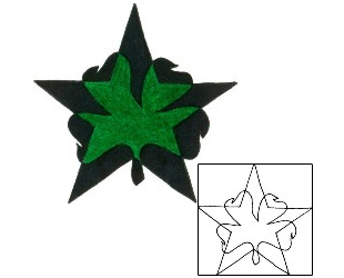 Star Tattoo Astronomy tattoo | MNF-00166