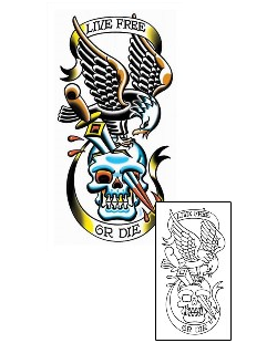 Eagle Tattoo Miscellaneous tattoo | MOF-00007