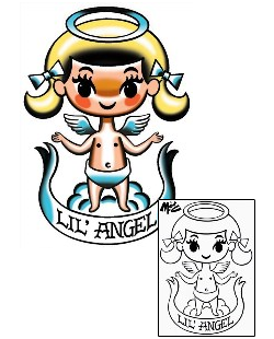 Angel Tattoo Miscellaneous tattoo | MOF-00030