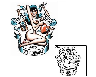 Breast Tattoo Mythology tattoo | MOF-00081