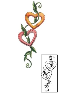 Heart Tattoo Plant Life tattoo | MPF-00080