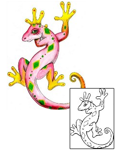 Gecko Tattoo Reptiles & Amphibians tattoo | MPF-00152