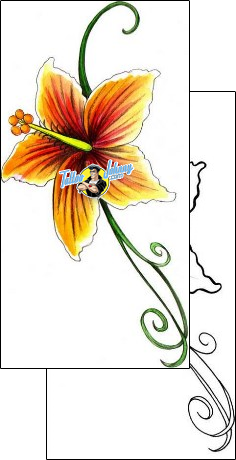 Hibiscus Tattoo plant-life-hibiscus-tattoos-mistress-of-pain-mpf-00225