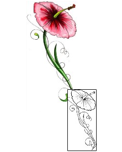 Hibiscus Tattoo Plant Life tattoo | MPF-00249