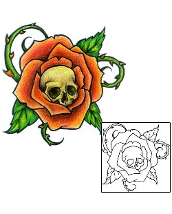 Horror Tattoo Plant Life tattoo | MQF-00071