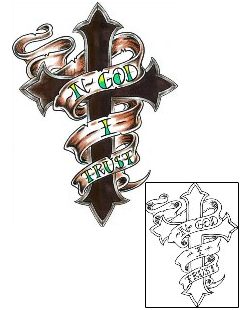 Picture of In God I Trust Tattoo