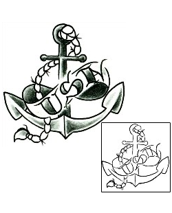 Anchor Tattoo Patronage tattoo | MSF-00002