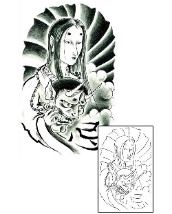 Devil - Demon Tattoo Horror tattoo | MSF-00017