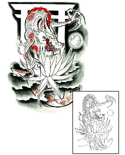 Lotus Tattoo Mythology tattoo | MSF-00018