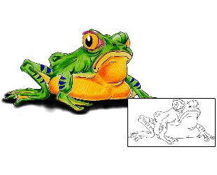 Picture of Reptiles & Amphibians tattoo | MWF-00013