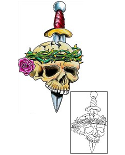Horror Tattoo Plant Life tattoo | MWF-00041