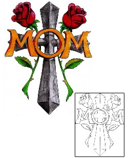 Mom Tattoo Plant Life tattoo | MWF-00104