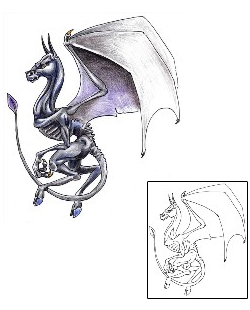 Dragon Tattoo Mythology tattoo | MWF-00127