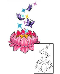 Butterfly Tattoo Butterfly Lotus Surprise Tattoo