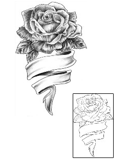 Rose Tattoo Plant Life tattoo | PCF-00004
