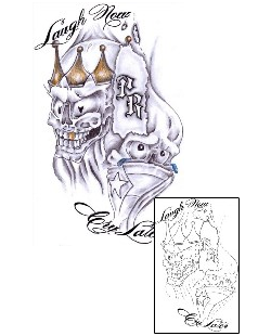 Skull Tattoo Horror tattoo | PCF-00013