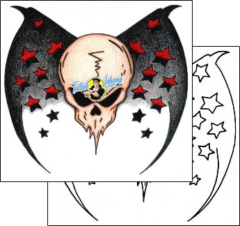 Bat Tattoo animal-bat-tattoos-phil-rogers-phf-00373