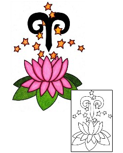 Flower Tattoo Plant Life tattoo | PHF-00437