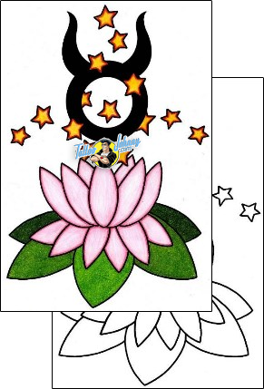 Star Tattoo flowers-tattoos-phil-rogers-phf-00446
