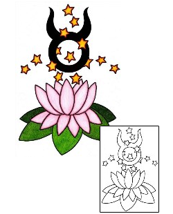 Taurus Tattoo Plant Life tattoo | PHF-00446