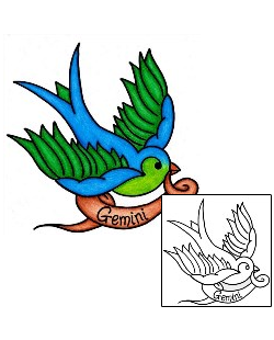 Bird Tattoo For Women tattoo | PHF-00452