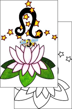 Flower Tattoo plant-life-flowers-tattoos-phil-rogers-phf-00580