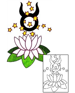 Lotus Tattoo Plant Life tattoo | PHF-00582