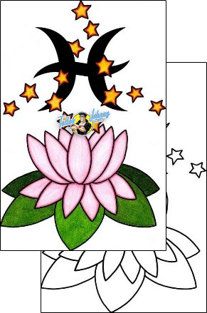 Flower Tattoo plant-life-flowers-tattoos-phil-rogers-phf-00584