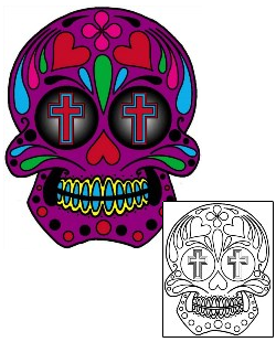 Day of the Dead Tattoo Horror tattoo | PHF-00671