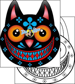 Cat Tattoo animal-cat-tattoos-phil-rogers-phf-00860