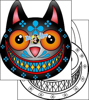 Cat Tattoo animal-cat-tattoos-phil-rogers-phf-00863