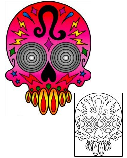 Mexican Tattoo Zodiac tattoo | PHF-00995