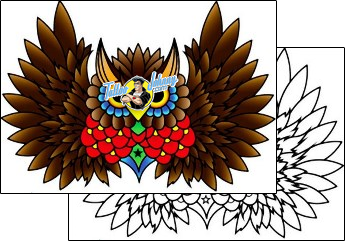 Bird Tattoo animal-bird-tattoos-phil-rogers-phf-01097