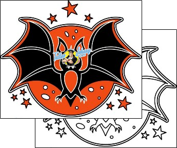 Bat Tattoo animal-bat-tattoos-phil-rogers-phf-01145