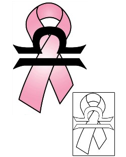 Breast Cancer Tattoo Zodiac tattoo | PHF-01158