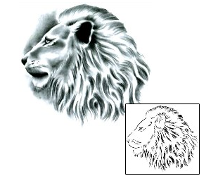 Lion Tattoo Animal tattoo | PKF-00035