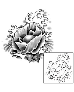 Rose Tattoo Plant Life tattoo | PKF-00054