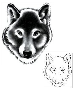 Wolf Tattoo Animal tattoo | PKF-00056