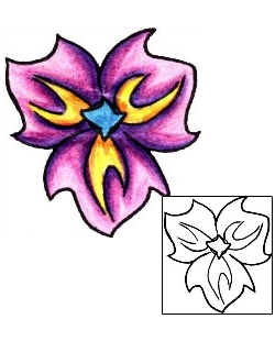 Flower Tattoo Plant Life tattoo | PLF-00122