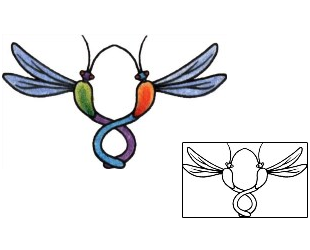 Dragonfly Tattoo For Women tattoo | PLF-00463